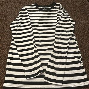 Long sleeve striped shirt from Hot Topic